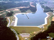 東金ダム（水資源機構施設）写真